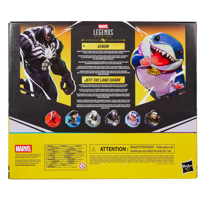 (Pre-Order) Marvel Legends Series Marvel Rivals Venom & Jeff the Land Shark
