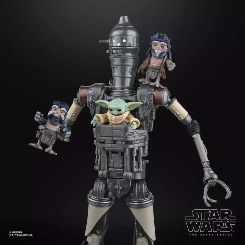 Hasbro Star Wars The Black Series #41 IG-12 and Grogu 6" Action Figure
