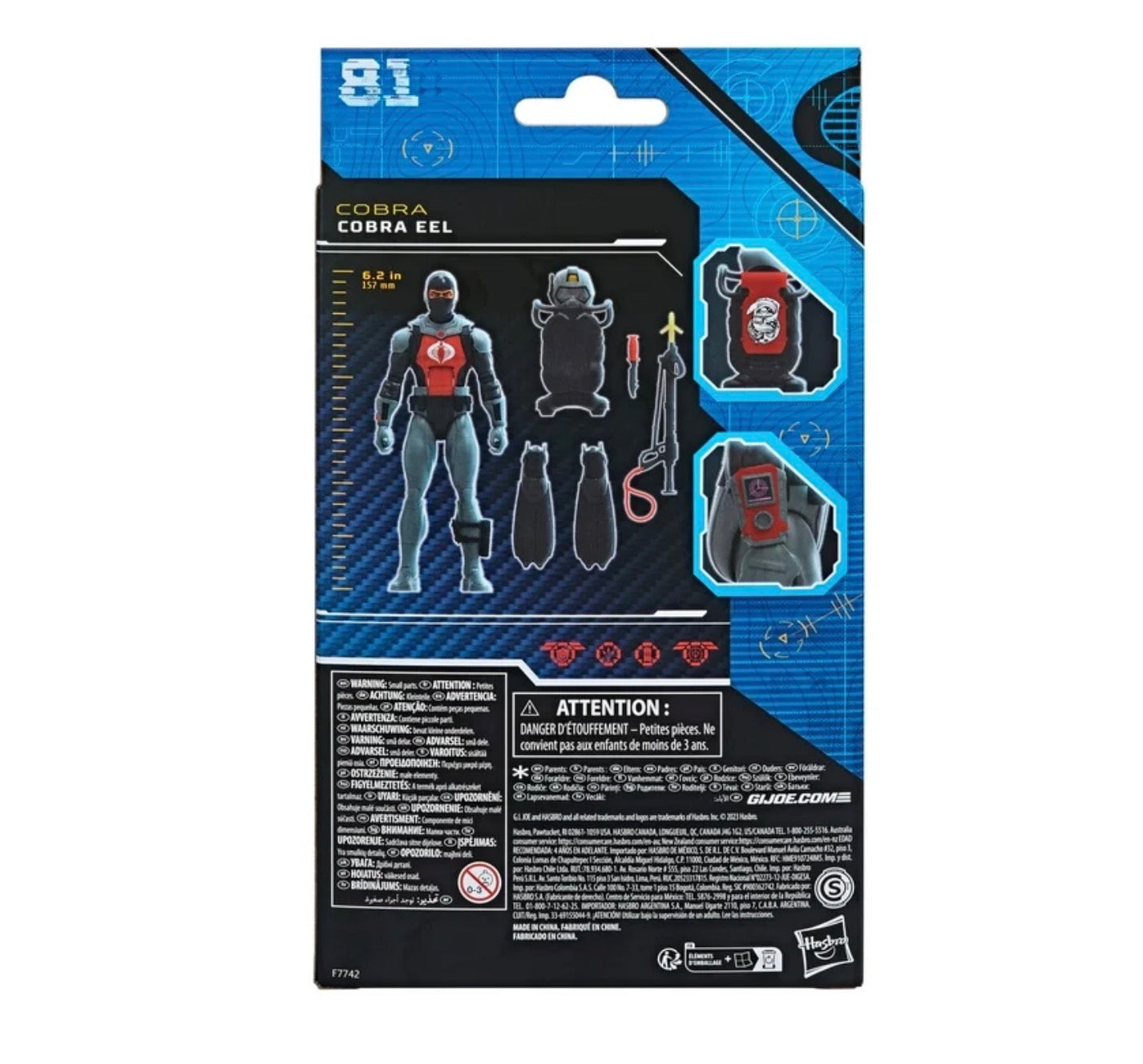 G.I. Joe Classified Series Cobra Eel Action Figure