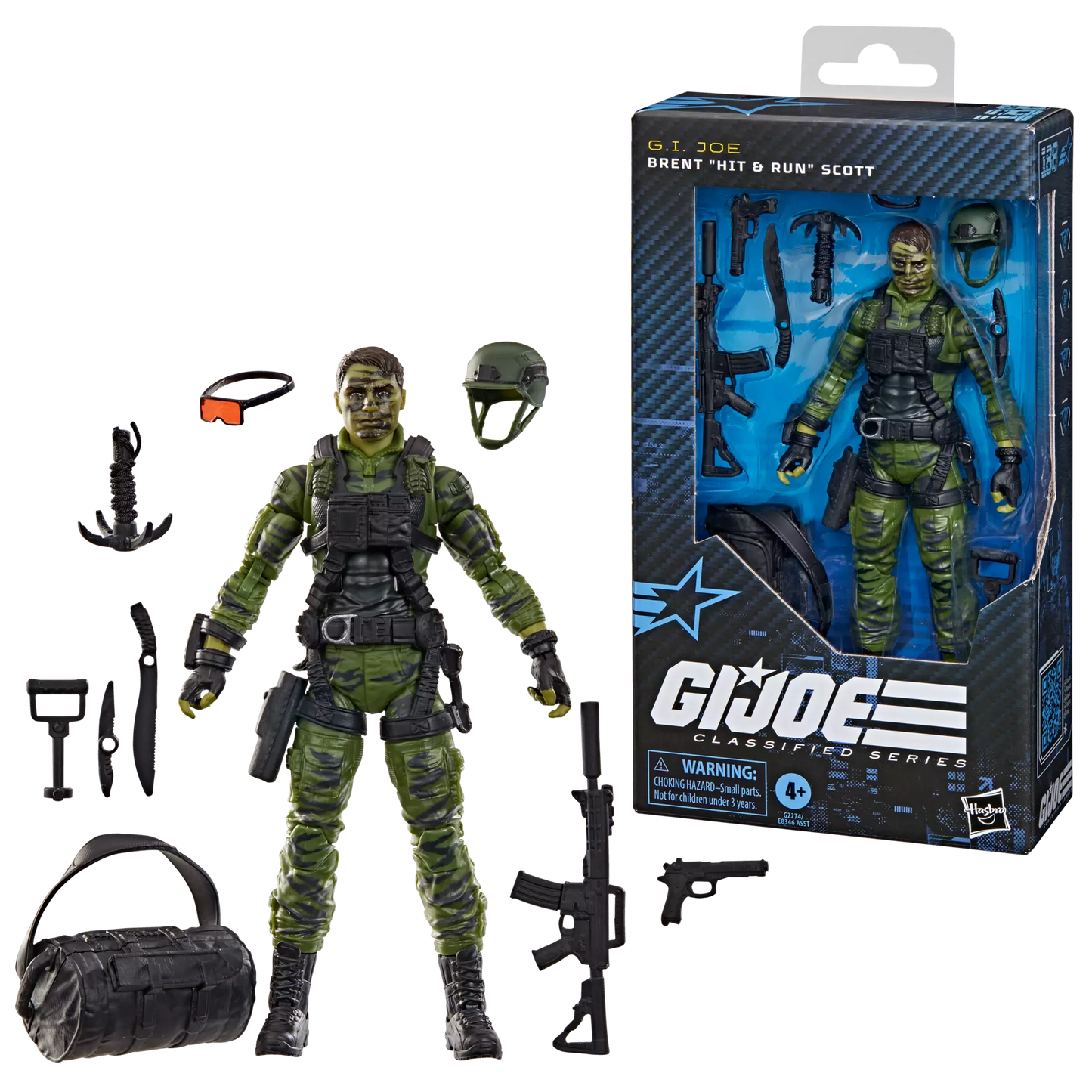 G.I. Joe Classified Series #188, Brent “Hit & Run” Scott
