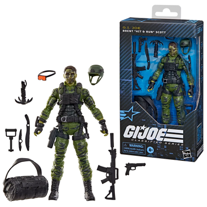 G.I. Joe Classified Series #188, Brent “Hit & Run” Scott