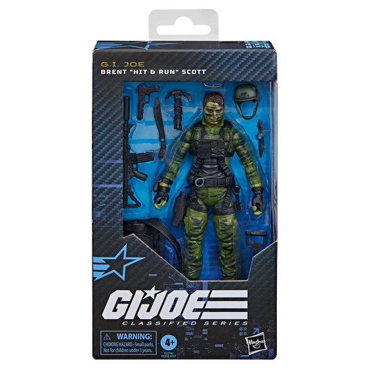 G.I. Joe Classified Series #188, Brent “Hit & Run” Scott
