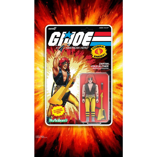 G.I. Joe Zartan Cold Slither Master of Disguise Super7 Reaction Action Figure (Wave 3)