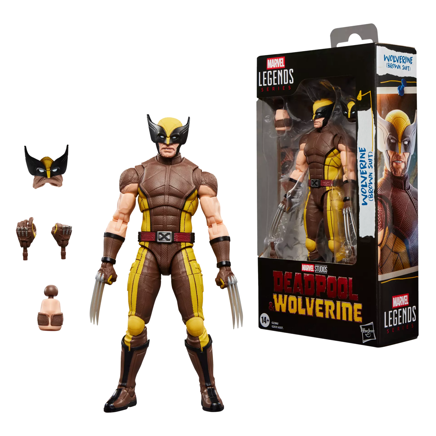 Marvel Legends Series Wolverine (Brown Suit)