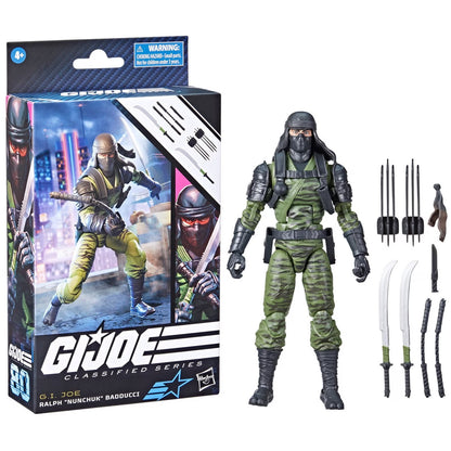 Hasbro G.I. Joe Classified Series Ralph (Nunchuk) Badducci 6-in Figure