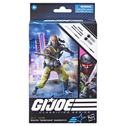 Hasbro G.I. Joe Classified Series Ralph (Nunchuk) Badducci 6-in Figure