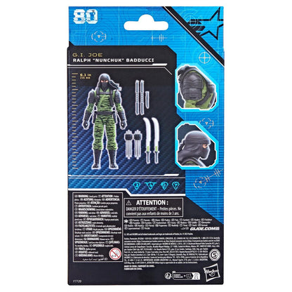 Hasbro G.I. Joe Classified Series Ralph (Nunchuk) Badducci 6-in Figure