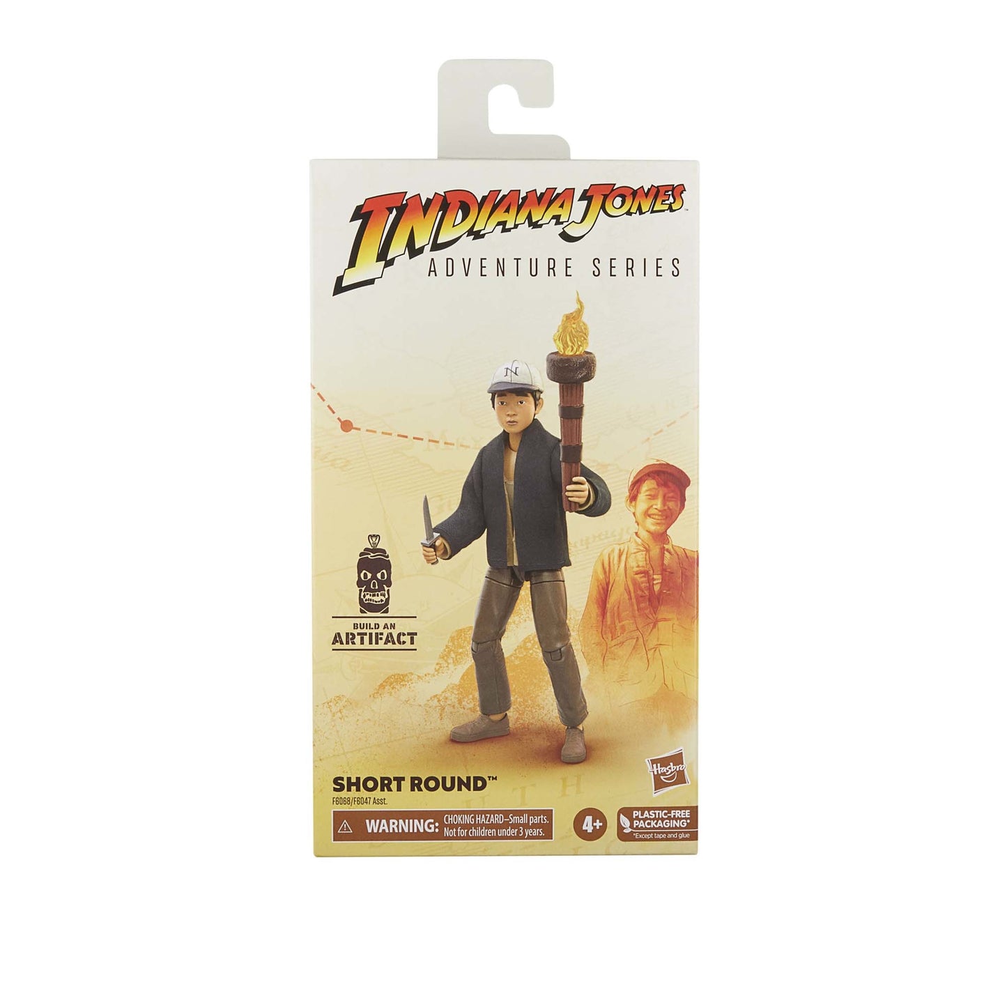 Indiana Jones Adventure Series  6in Short Round Action Figure (Skull Idol BAA)