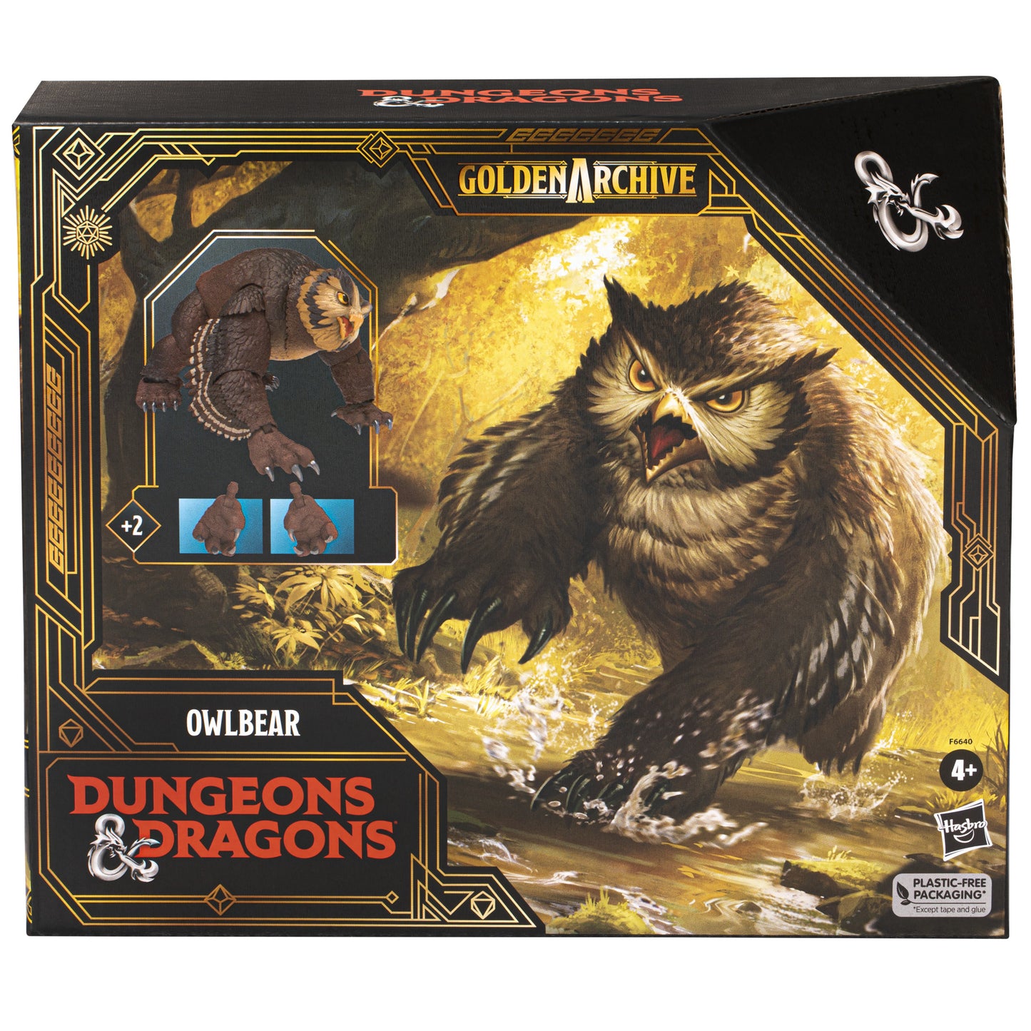D&D Golden Archive Owlbear 6in Scale Figure