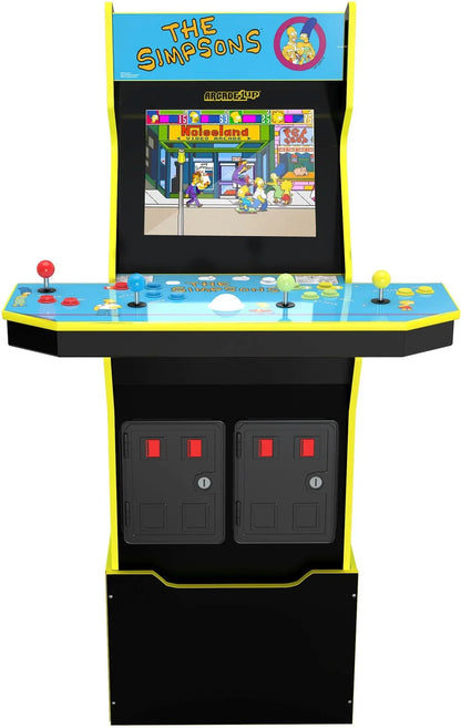 Arcade1Up – The Simpsons 30th Edition Arcade with Stool and Tin – Multi