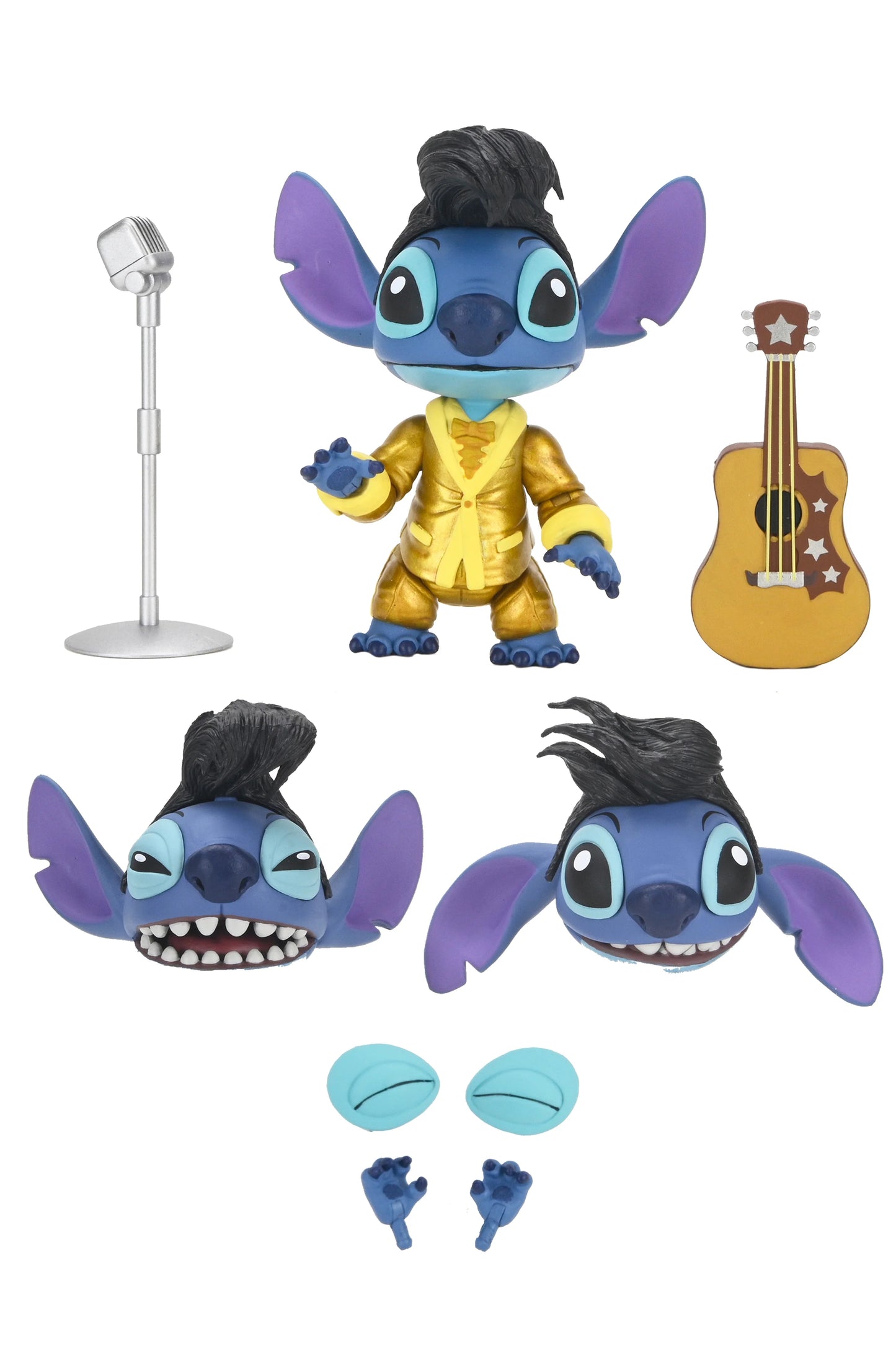 Disney Stitch- Ultimate Gold Suit Elvis 7” Scale Action Figure