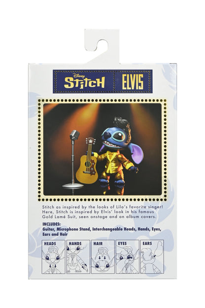 Disney Stitch- Ultimate Gold Suit Elvis 7” Scale Action Figure