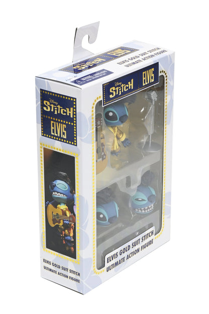 Disney Stitch- Ultimate Gold Suit Elvis 7” Scale Action Figure