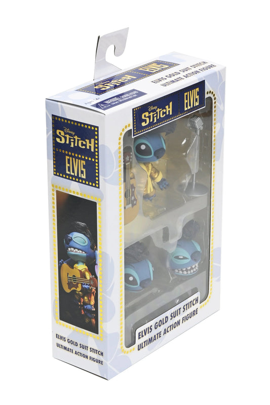 Disney Stitch- Ultimate Gold Suit Elvis 7” Scale Action Figure