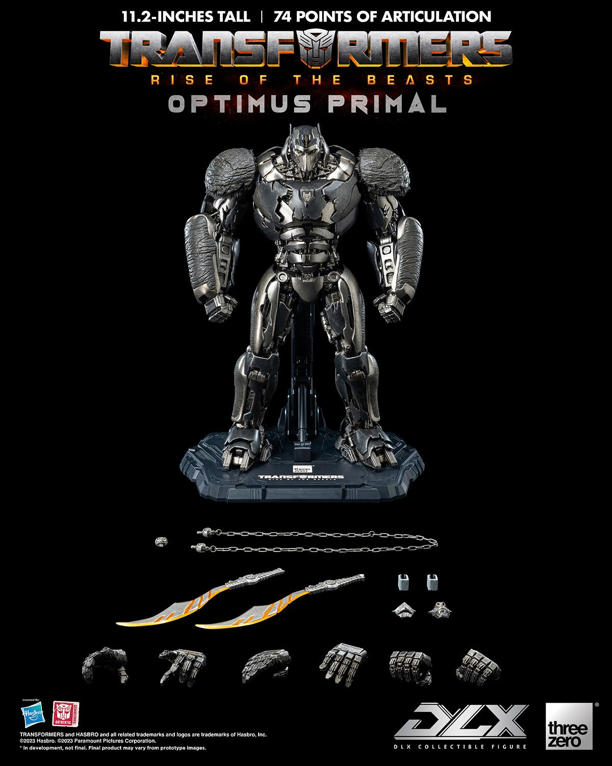 OPTIMUS PRIMAL DLX Collectible Figure by Threezero
