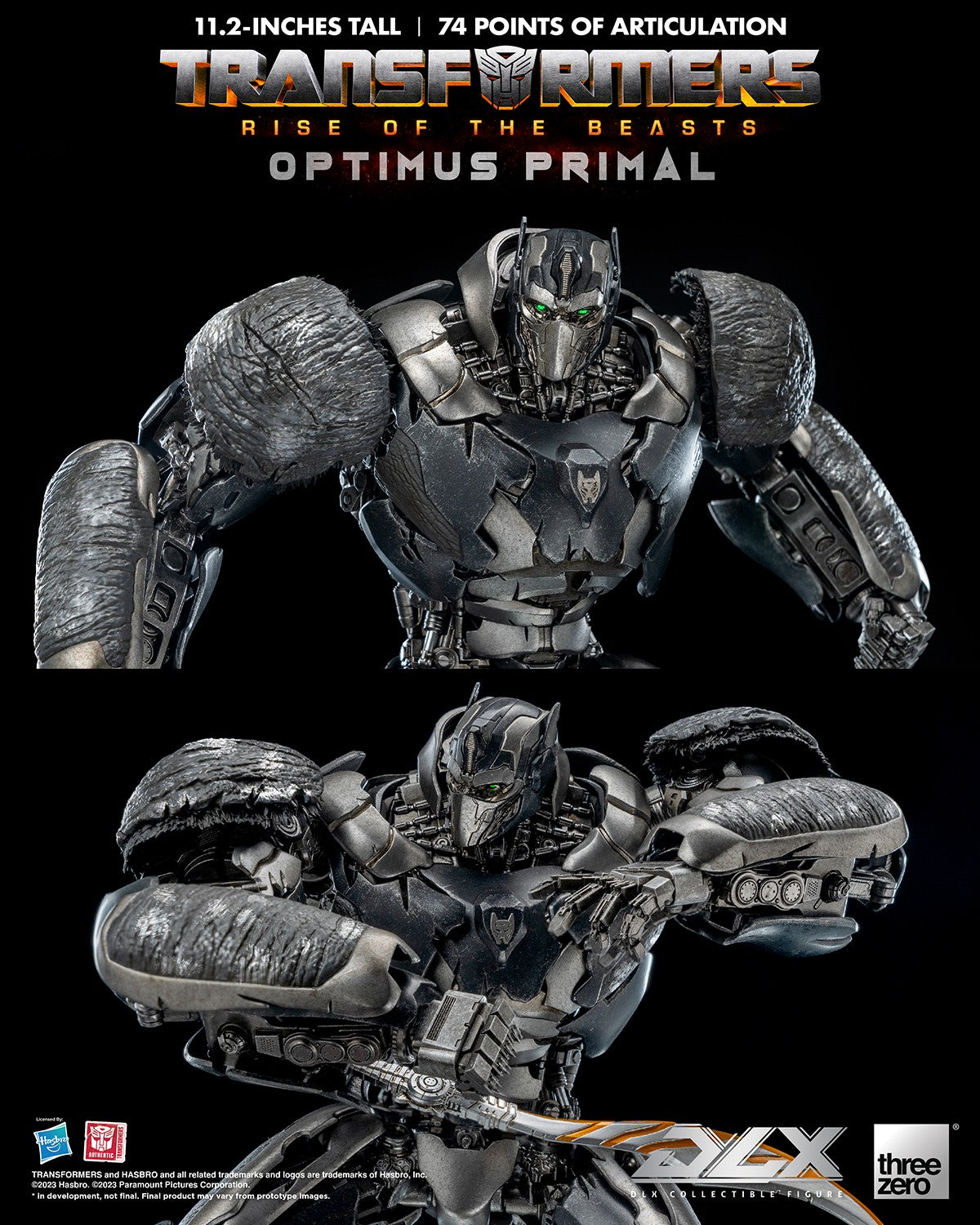 OPTIMUS PRIMAL DLX Collectible Figure by Threezero