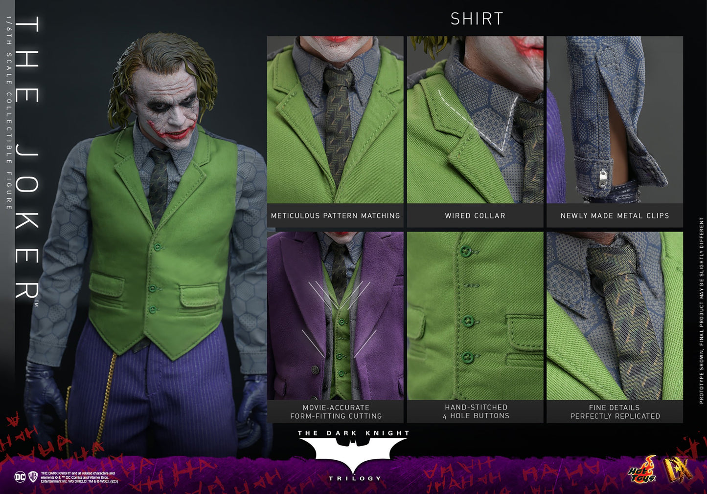 THE JOKER Sixth Scale Figure by Hot Toys