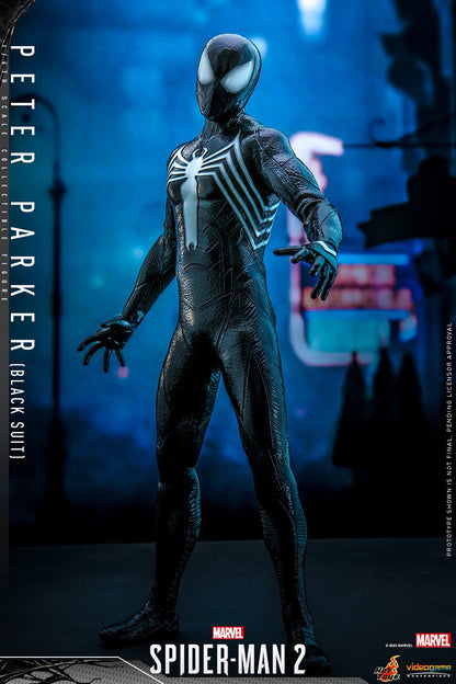 SPIDER-MAN 2 PETER PARKER (BLACK SUIT) 1/6th scale by Hot Toys