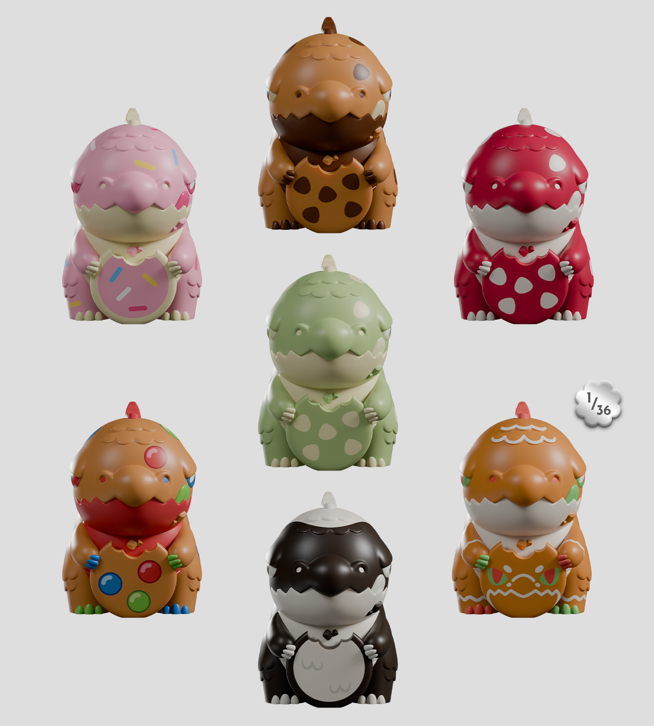 Kaiju Cookies Blind Box