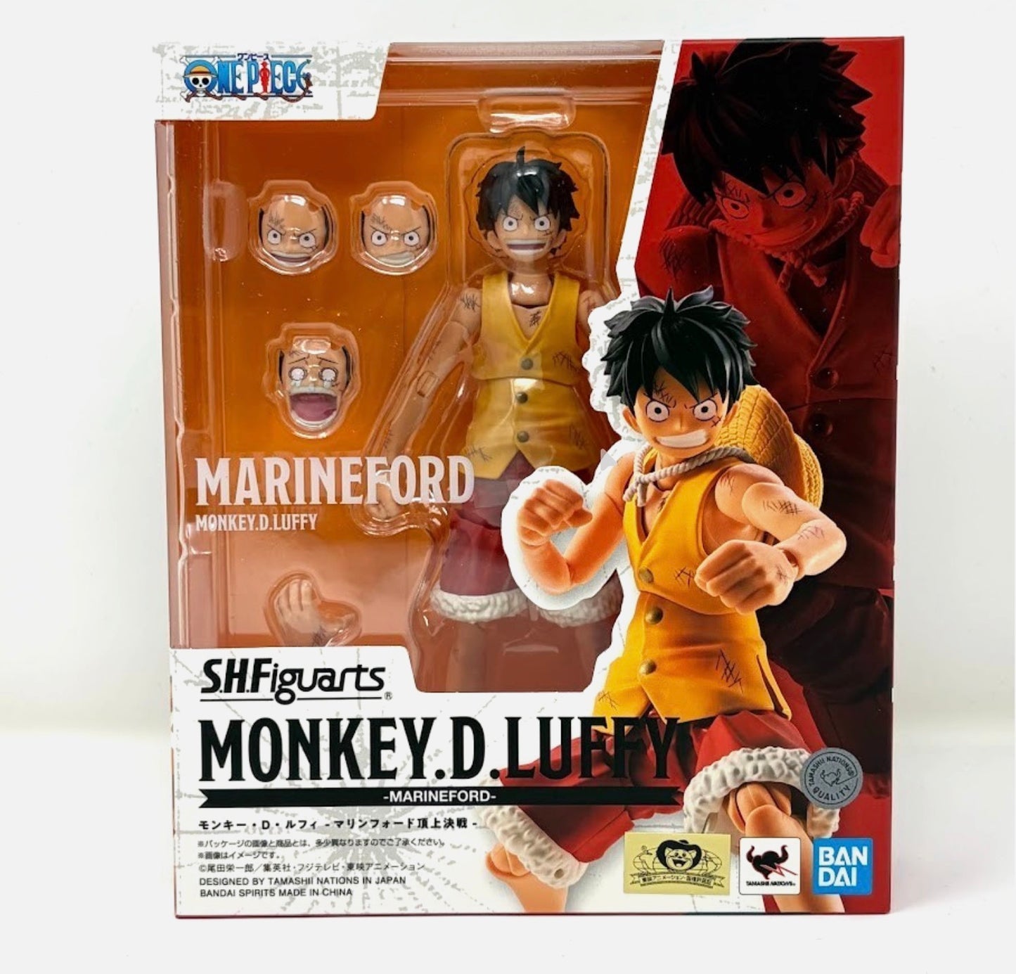 ONE PIECE - MONKEY D LUFFY Summit War of Marineford S.H.Figuarts
