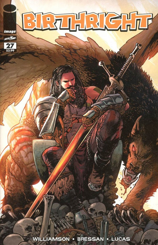 Birthright #27 Cover B Andrei Bressan Walking Dead #108 Tribute Variant