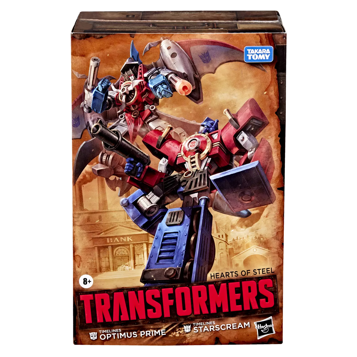 Transformers Timelines Comic Edition Optimus Prime and Starscream