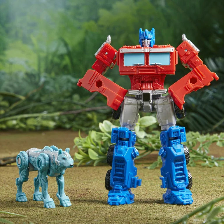 Transformers Rise of the Beasts Beast Alliance Beast Weaponizers 2-Pack Optimus Prime & Chainclaw