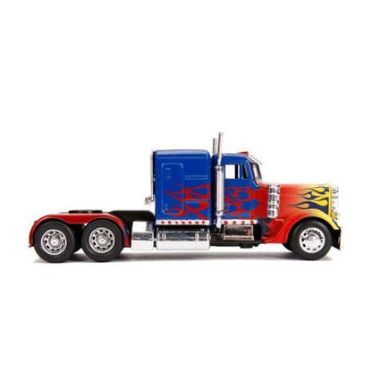 Transformers (2008) - Optimus Prime Western Star 5700 1/32 Scale Hollywood Rides Die-Cast Vehicle Replica