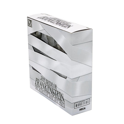 Universal Monsters - 7” Scale Action Figure - Bride of Frankenstein 90th Anniversary The Monster & His Mate 2pk (B&W)