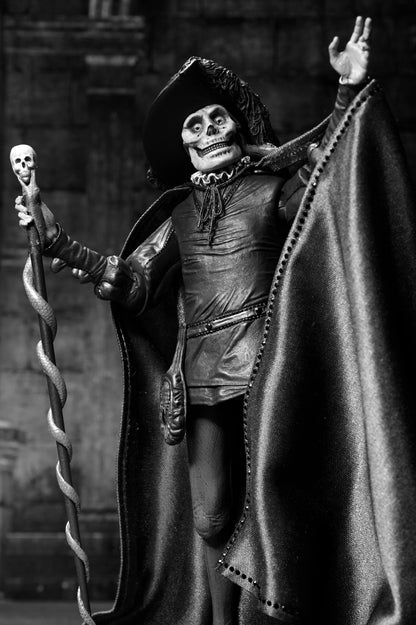 Phantom of the Opera (1925) - 7” Scale Action Figure - Ultimate Phantom of the Opera "Masque of the Red Death" (B&W)