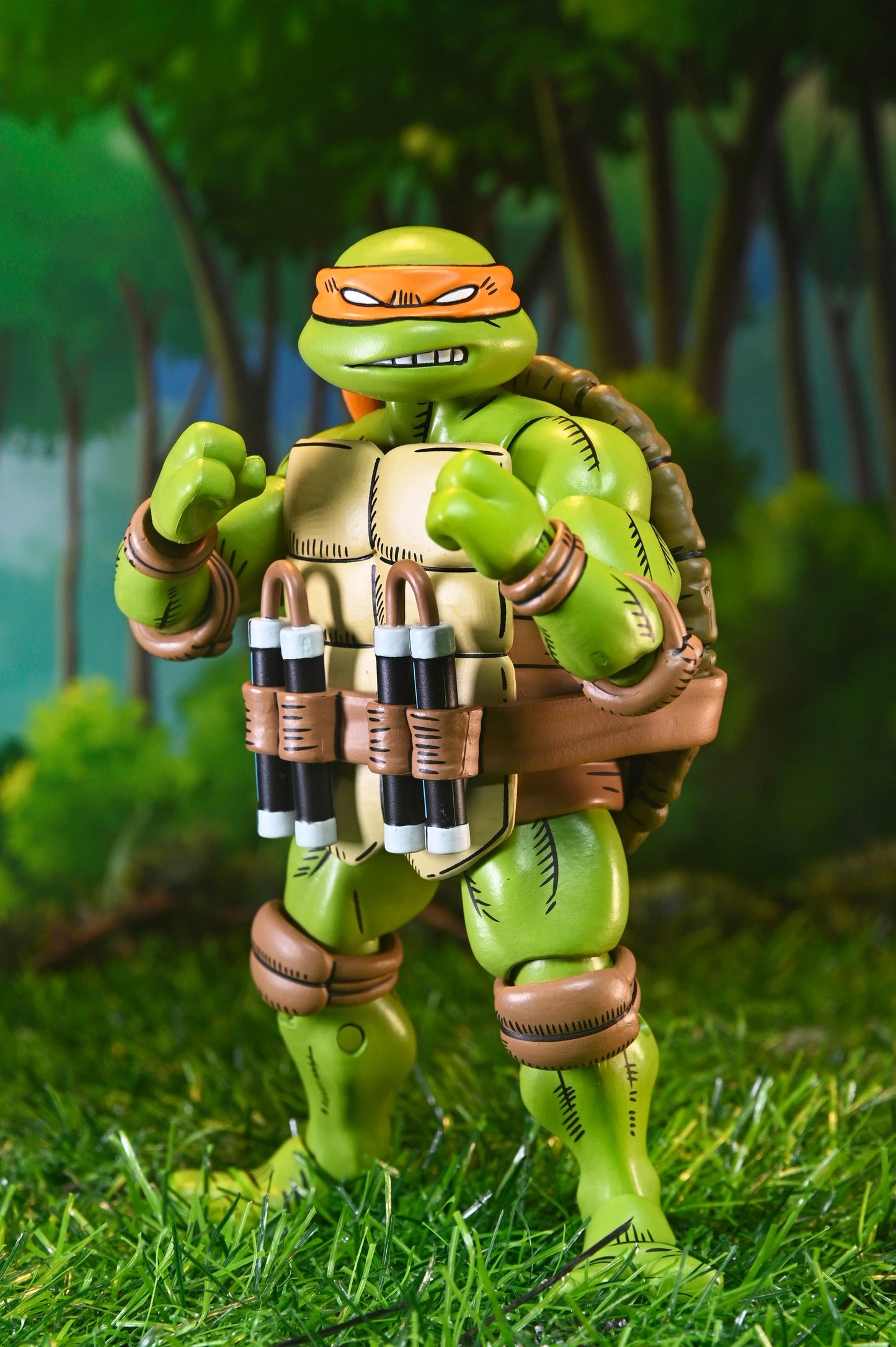 TEENAGE MUTANT NINJA TURTLES X USAGI YOJIMBO - ULTIMATE MICHELANGELO 7" SCALE ACTION FIGURE