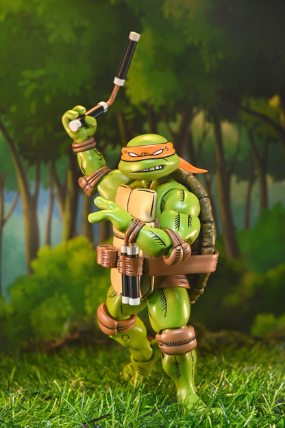 TEENAGE MUTANT NINJA TURTLES X USAGI YOJIMBO - ULTIMATE MICHELANGELO 7" SCALE ACTION FIGURE