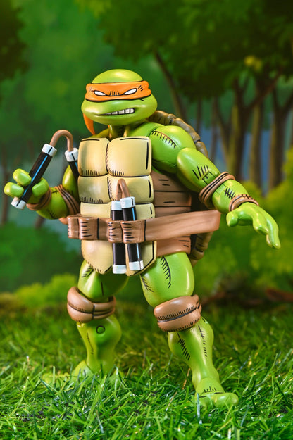 TEENAGE MUTANT NINJA TURTLES X USAGI YOJIMBO - ULTIMATE MICHELANGELO 7" SCALE ACTION FIGURE