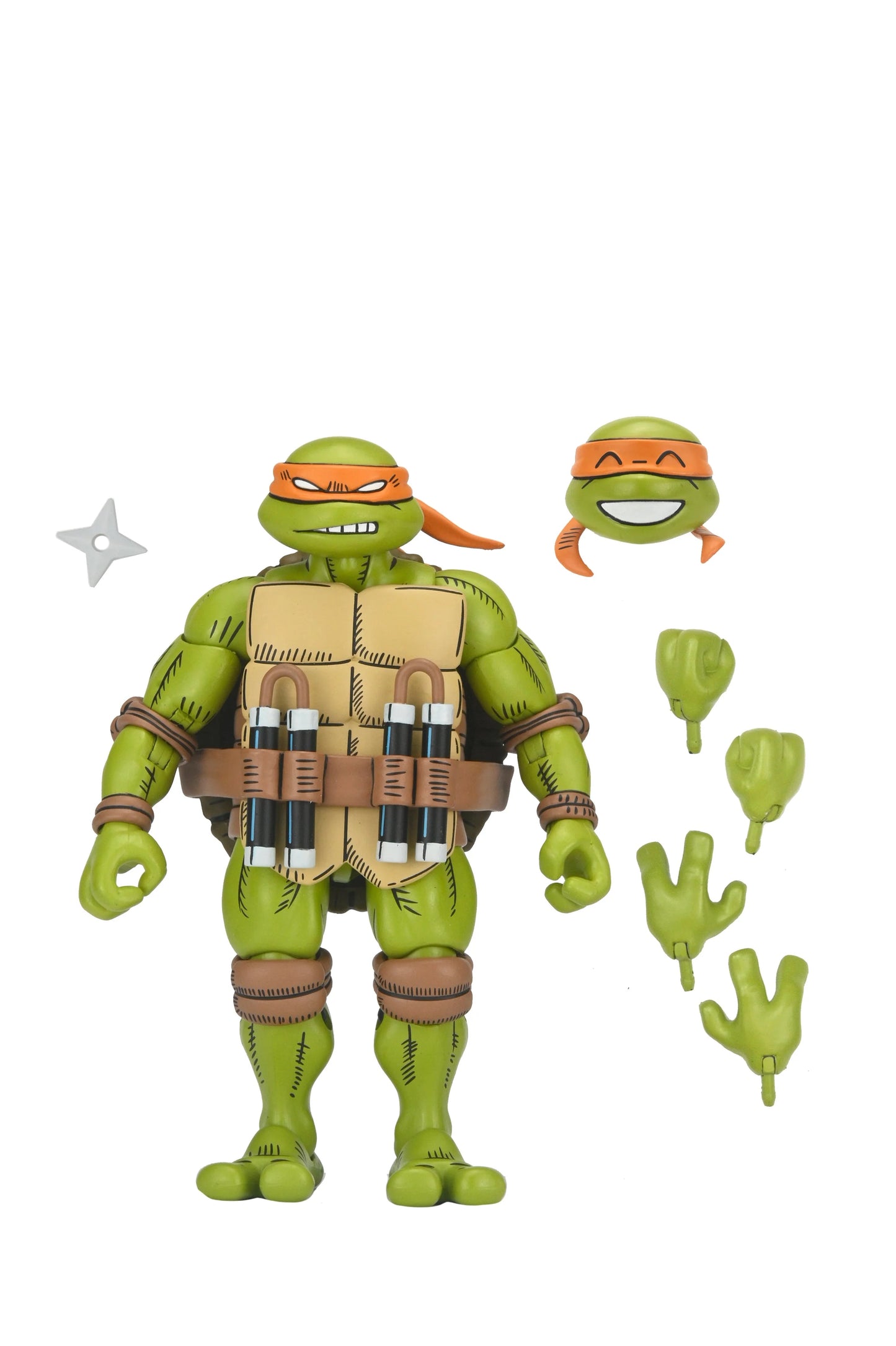 TEENAGE MUTANT NINJA TURTLES X USAGI YOJIMBO - ULTIMATE MICHELANGELO 7" SCALE ACTION FIGURE