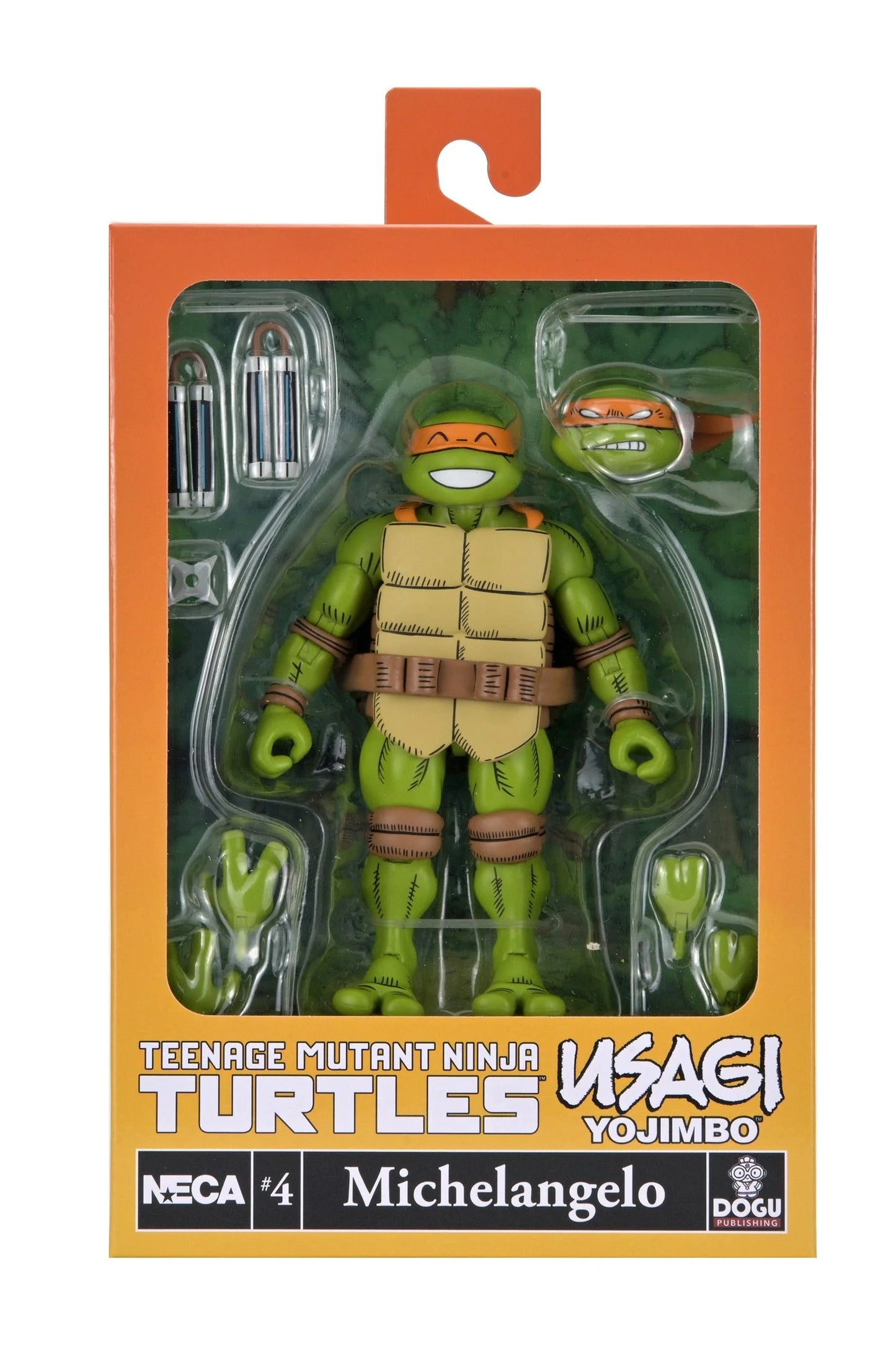 TEENAGE MUTANT NINJA TURTLES X USAGI YOJIMBO - ULTIMATE MICHELANGELO 7" SCALE ACTION FIGURE