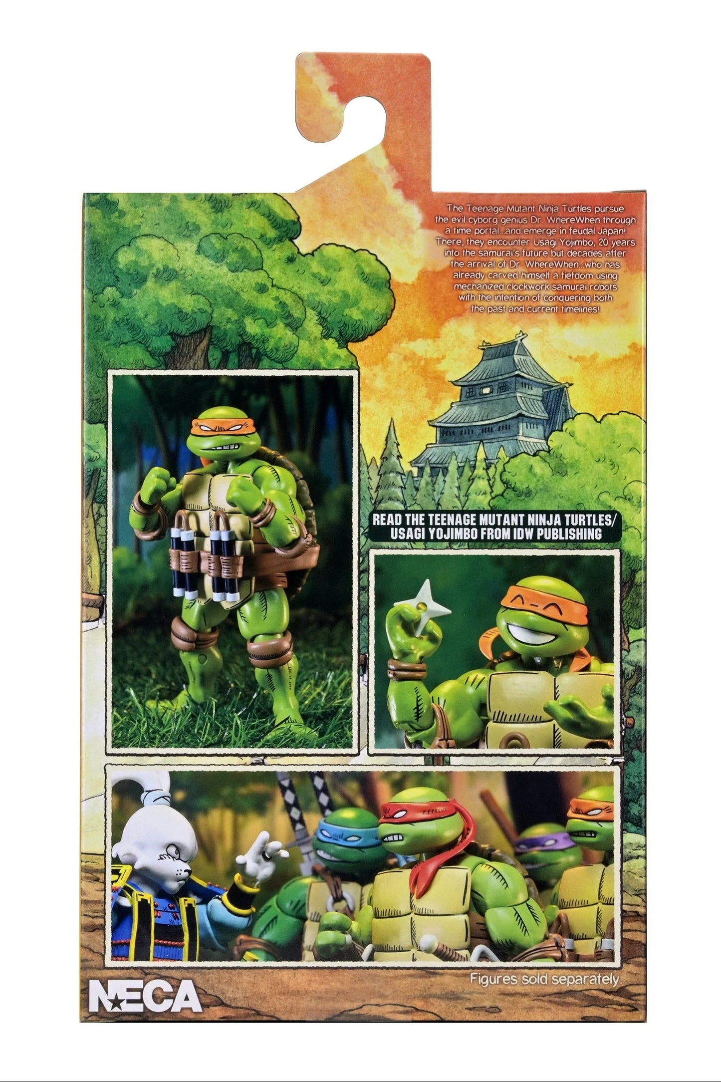 TEENAGE MUTANT NINJA TURTLES X USAGI YOJIMBO - ULTIMATE MICHELANGELO 7" SCALE ACTION FIGURE