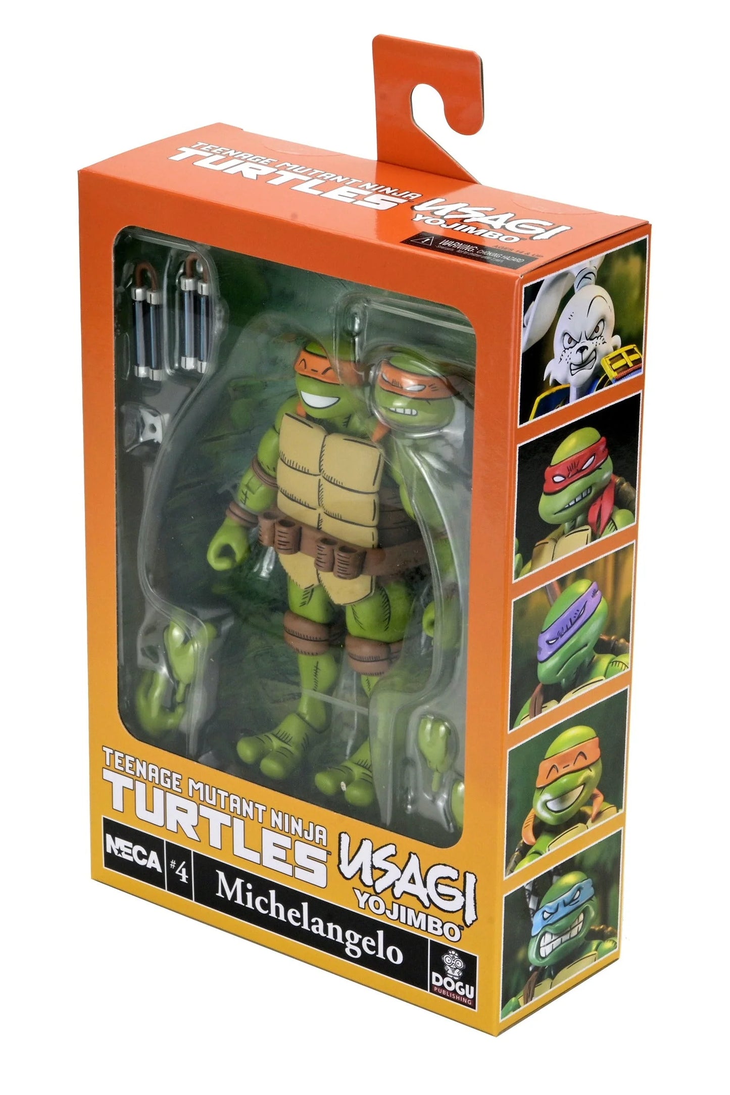 TEENAGE MUTANT NINJA TURTLES X USAGI YOJIMBO - ULTIMATE MICHELANGELO 7" SCALE ACTION FIGURE