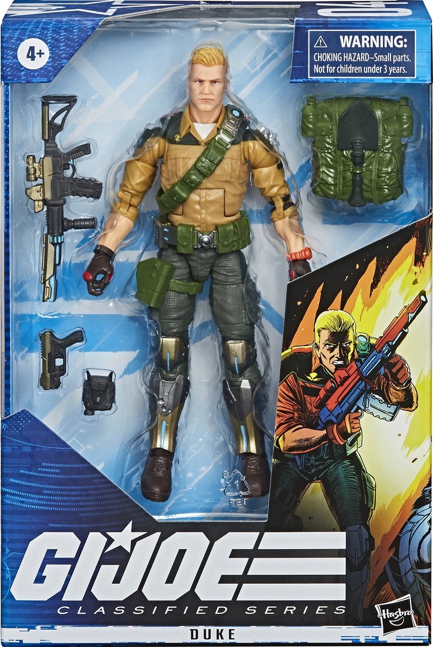G.I. Joe Classified Series Duke Action Figure Collectible
