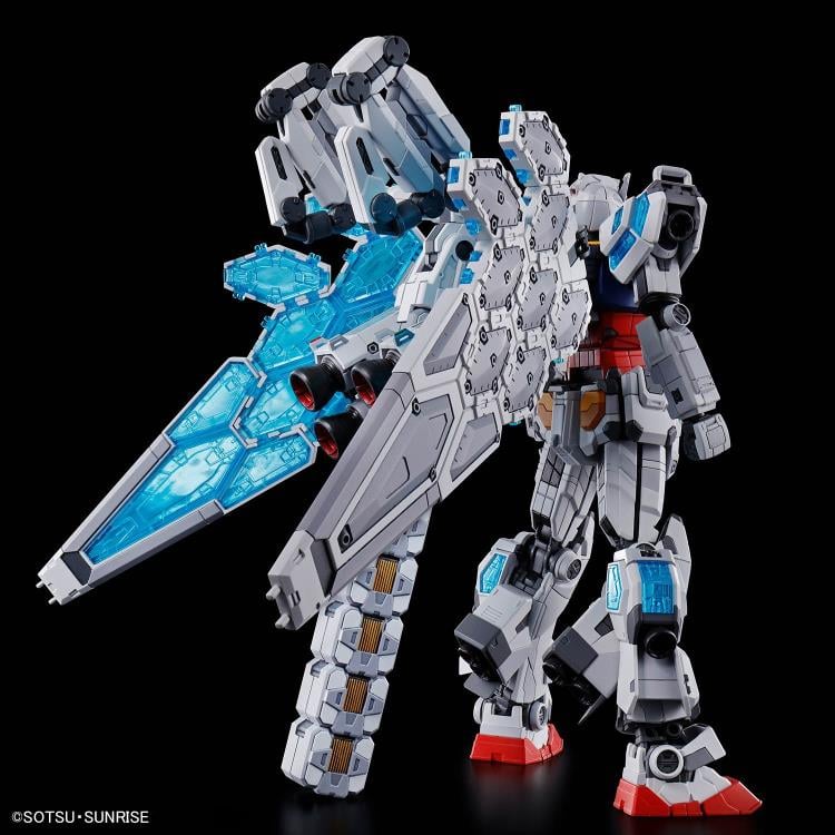 Mobile Suit Gundam Next Future RX-78F00/E Gundam (EX-001 G.L.R.S.S. Feather Unit) 1/144 Scale Model Kit (Chemical Recycle Ver.)