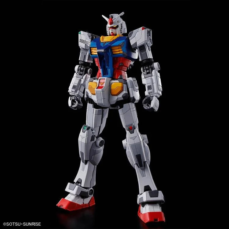 Mobile Suit Gundam Next Future RX-78F00/E Gundam (EX-001 G.L.R.S.S. Feather Unit) 1/144 Scale Model Kit (Chemical Recycle Ver.)