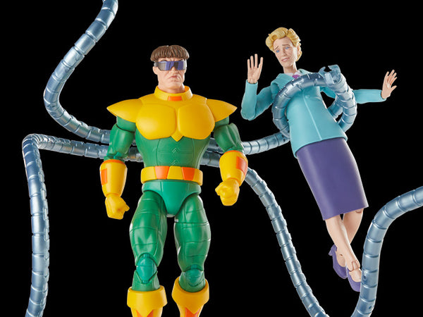 Marvel Legends Series Doctor Octopus & Aunt May 6-Inch Collectible Action Figures 2-Pack