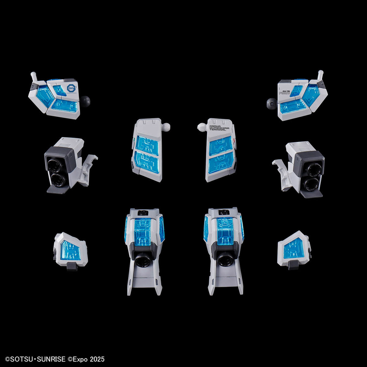 1/144 RX-78F00/E GUNDAM (EX-001 G.L.R.S.S. FEATHER UNIT)