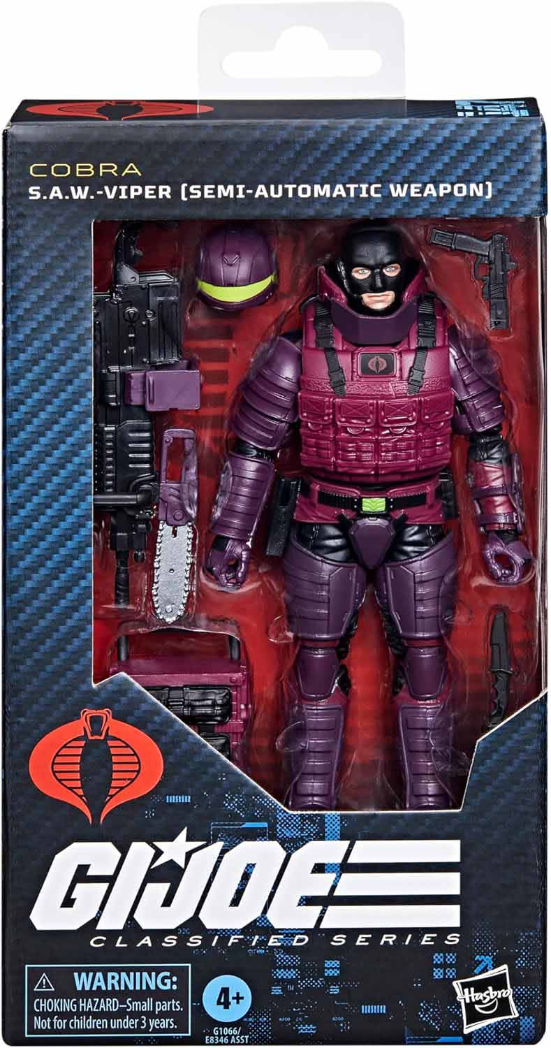 G.I. Joe Classified Series #147, S.A.W.-Viper (Semi-Automatic Weapon)