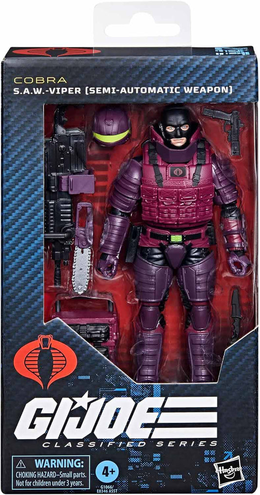 G.I. Joe Classified Series #147, S.A.W.-Viper (Semi-Automatic Weapon)