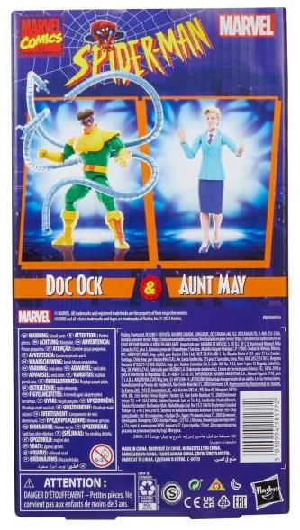 Marvel Legends Series Doctor Octopus & Aunt May 6-Inch Collectible Action Figures 2-Pack