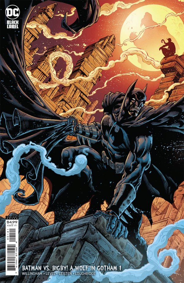 Batman vs. Bigby! A Wolf in Gotham #1 Cover B Brian Level Variant