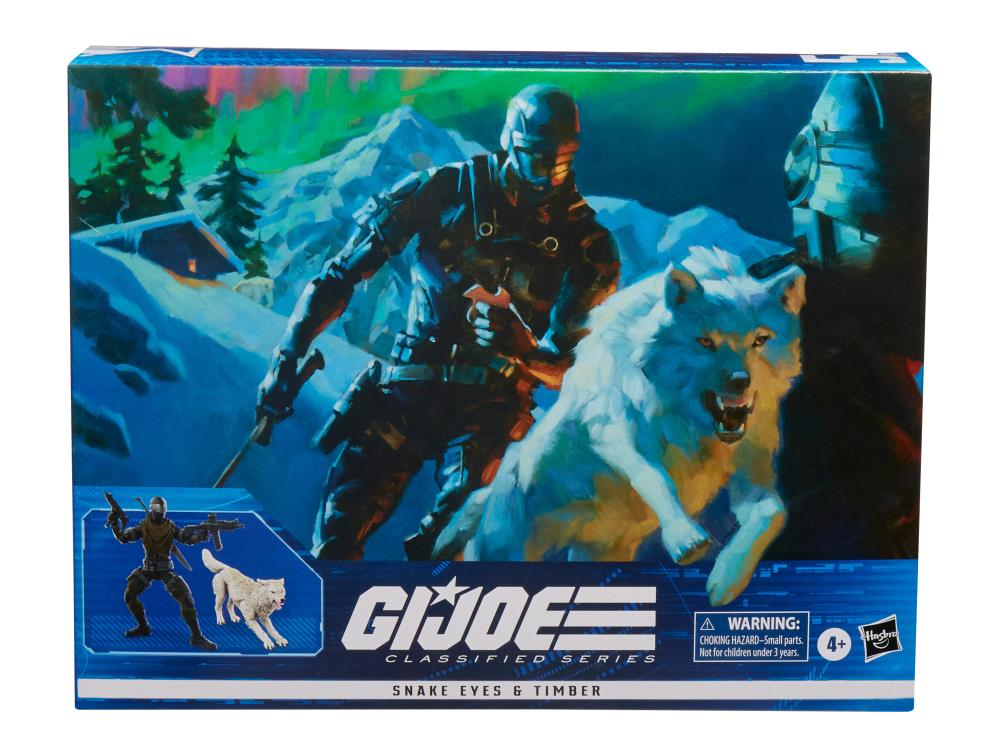 G.I. Joe Classified Series #52 Snake Eyes & Timber (Ver.2)