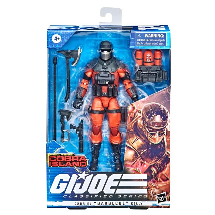 G.I. Joe Classified Series #32 Special Missions: Cobra Island Gabriel “Barbecue” Kelly Exclusive