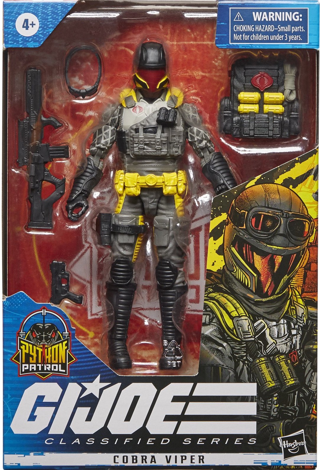 Hasbro G.I. Joe Classified Series #42 Cobra Viper Python Patrol Action Figure