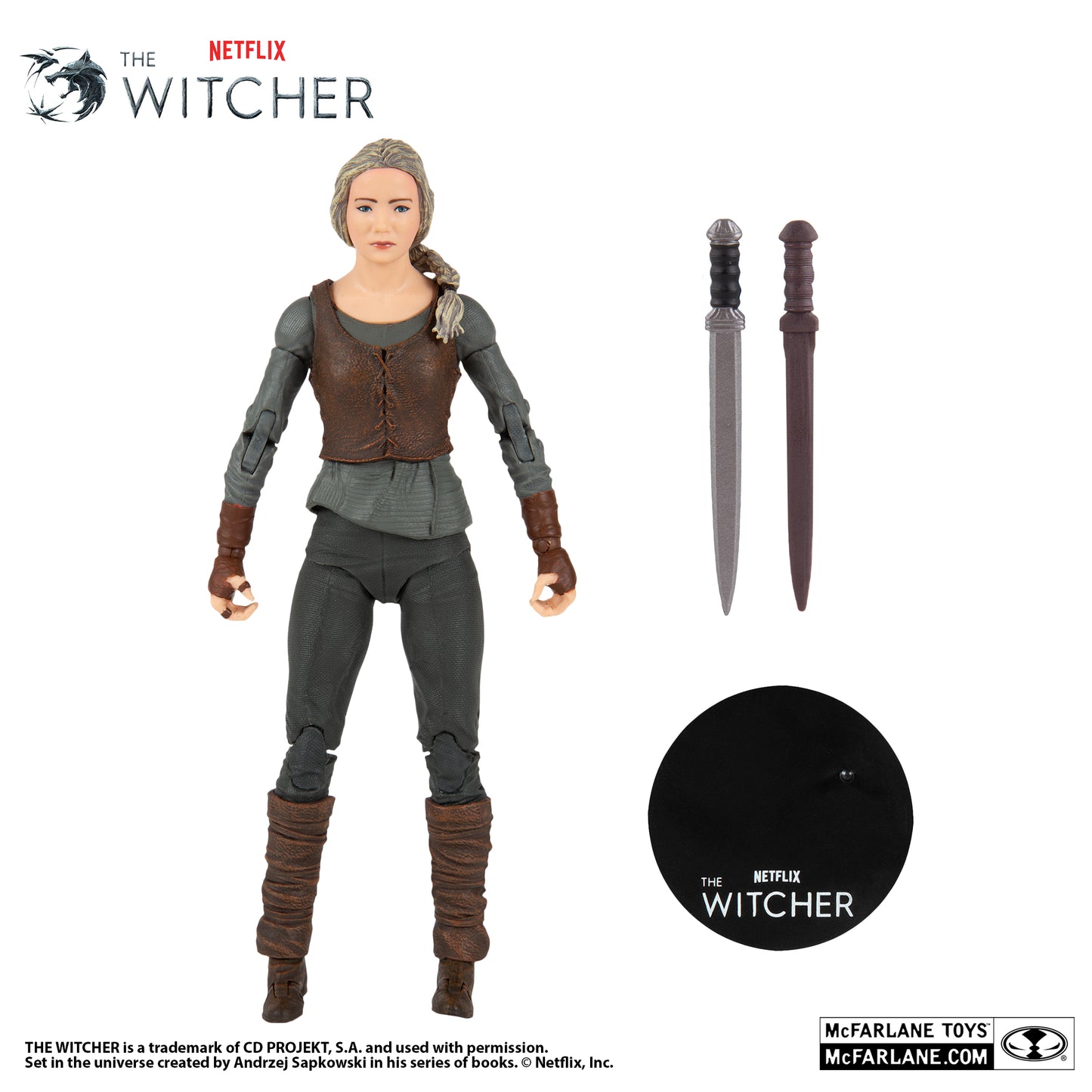 Ciri The Witcher McFarlane Toys